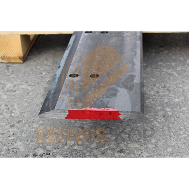 Toeplate 2286mm wide with 16 holes - suitable for JCB telehandlers