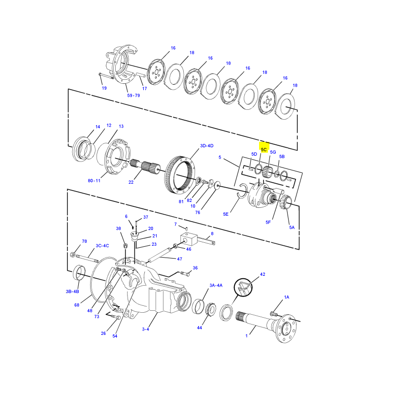 ПРЕДОХРАНИТЕЛЬНАЯ ШАЙБА CAT ЭКСКАВАТОР-ПОГРУЗЧИК
