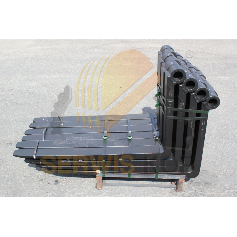 Pallet forks suitable for JCB telehandlers / 100x40x1067