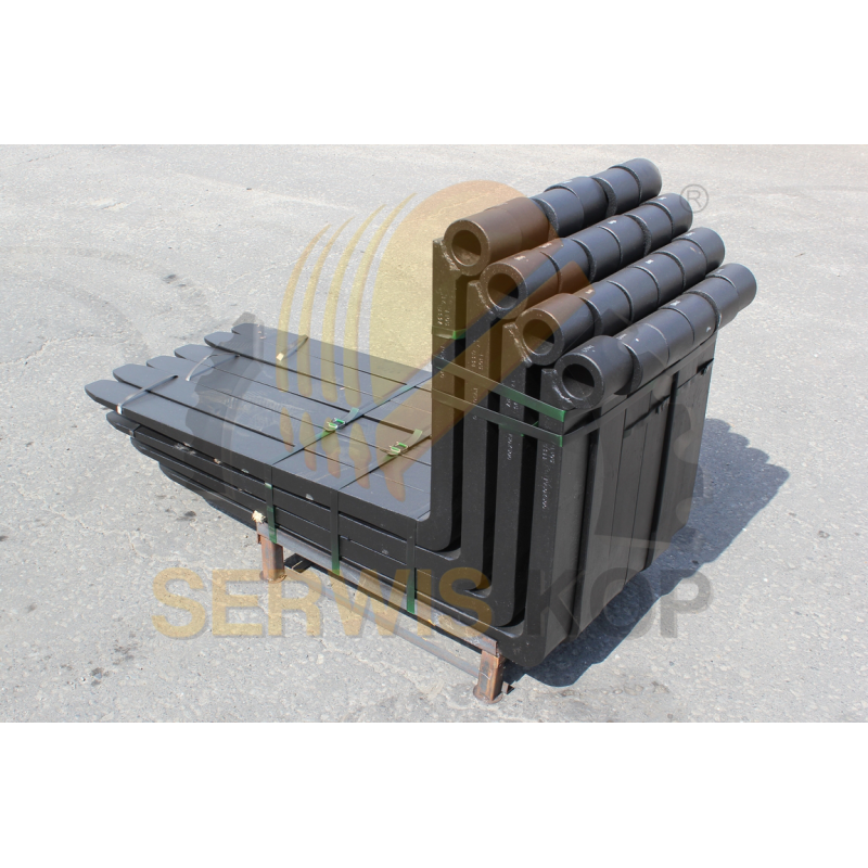 Pallet forks suitable for JCB telehandlers / 100x40x1067