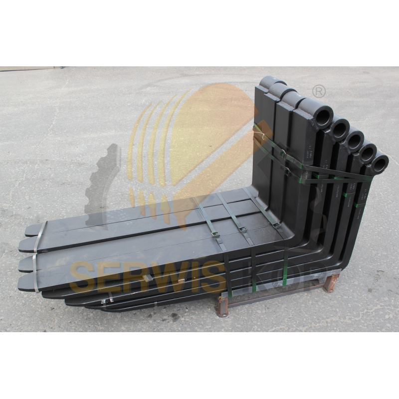 Вилки, подходящие для телескопических погрузчиков JCB / 100x45x1067