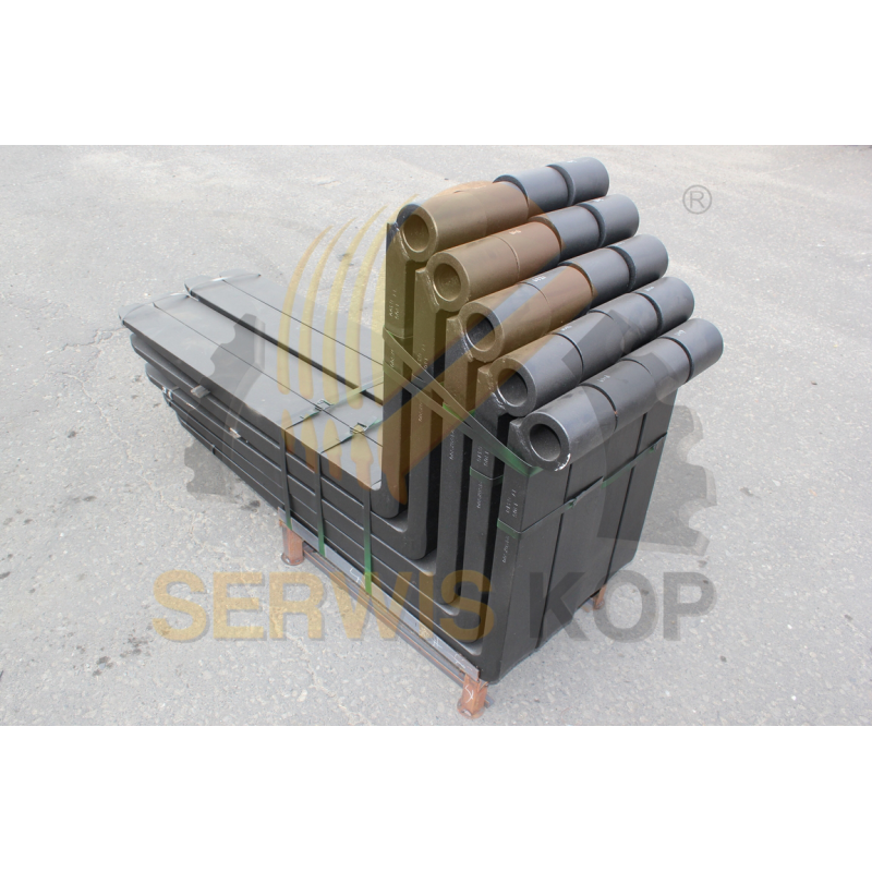 Pallet forks suitable for JCB telehandlers / 100x45x1067