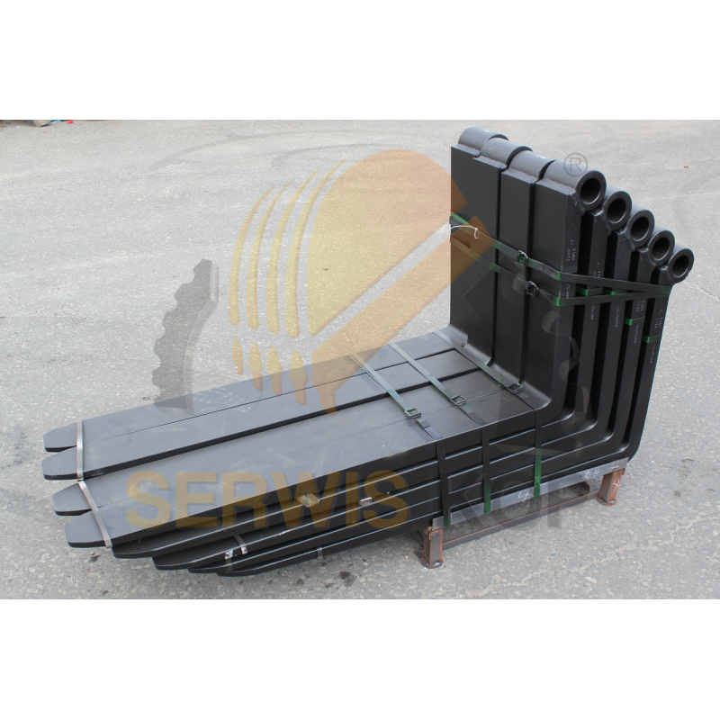 Вилки, подходящие для телескопических погрузчиков JCB / 100x45x1067