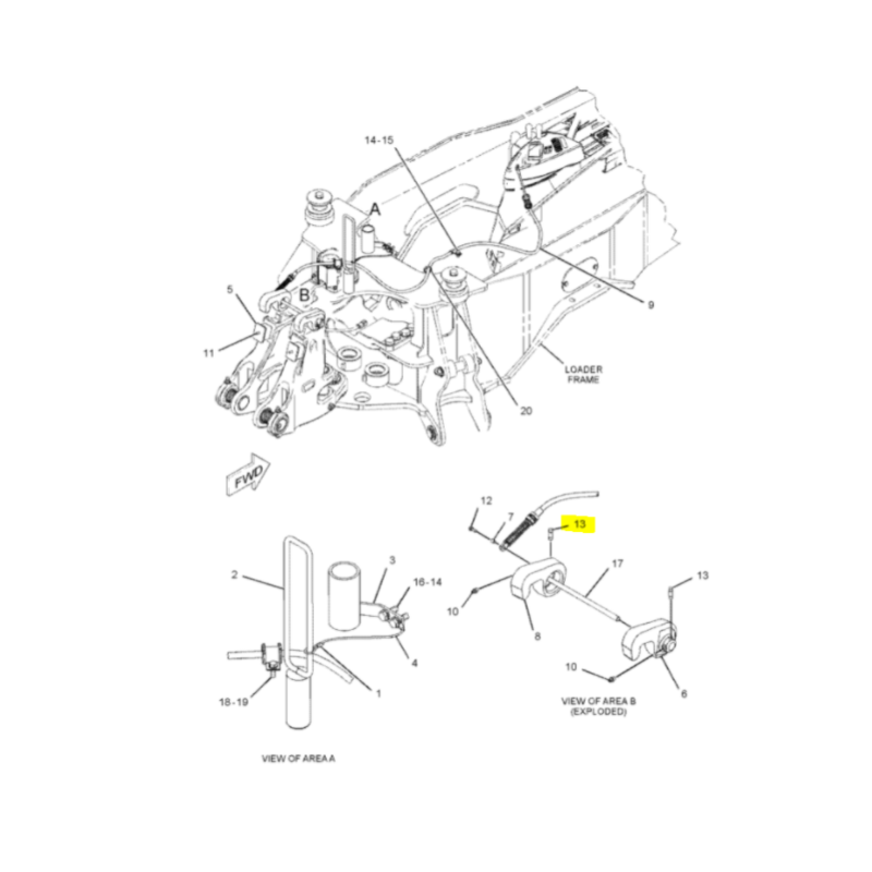 ПРЕДОХРАНИТЕЛЬНЫЙ ШТИФТ CAT ЭКСКАВАТОР-ПОГРУЗЧИК БУЛЬДОЗЕР