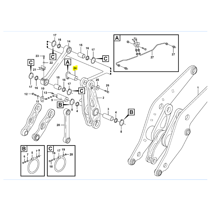 Штифт 120X336 KIWAKA зарядное устройство VOLVO