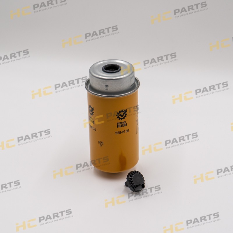 CAT Water separator fuel system - backhoe loader
