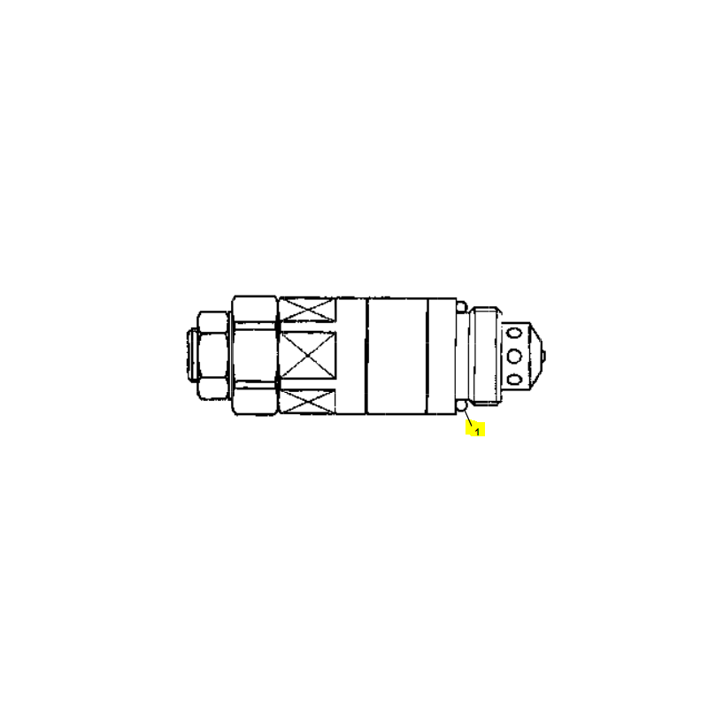 УПЛОТНИТЕЛЬНОЕ КОЛЬЦО КЛАПАНА CAT 19. 12X2. 46 ЭКСКАВАТОР-ПОГРУЗЧИК TELEHANDLER