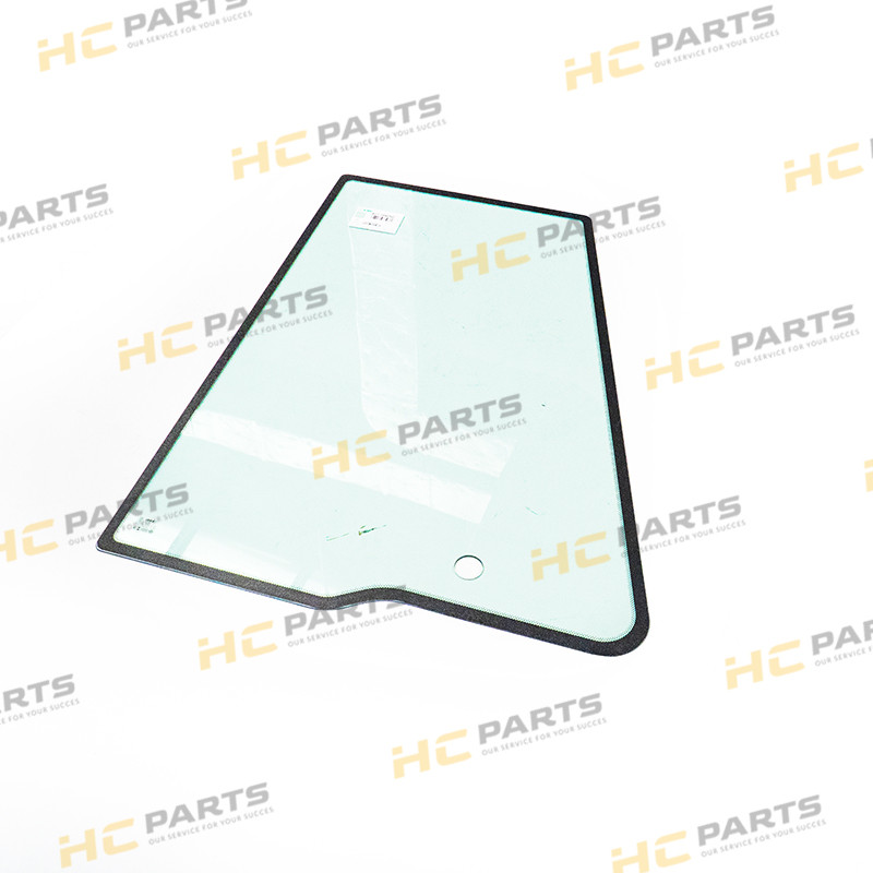 JCB Left door upper glass - 3CX 4CX P12