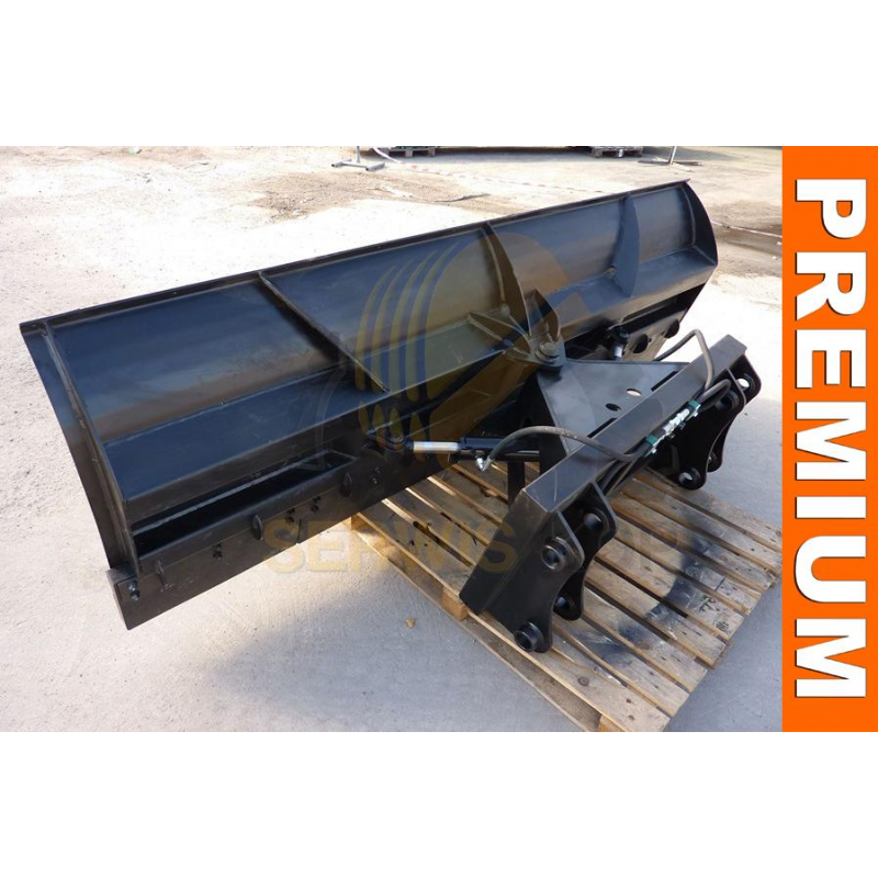 Snow plow suitable for JCB 3CX 4CX - 2.6m