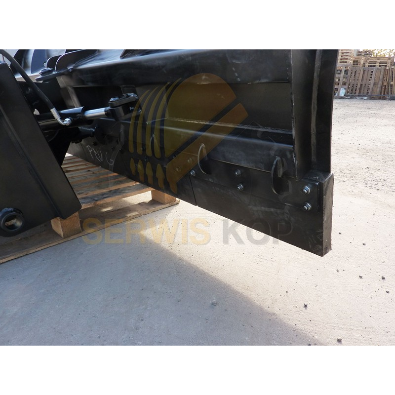 Snow plow suitable for JCB 3CX 4CX - 2.6m