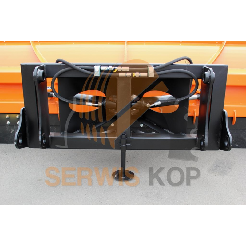 Snow plow suitable for CAT 428 D/E - 2.8m