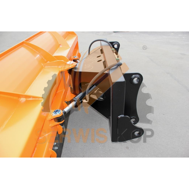 Snow plow suitable for CAT 428 D/E - 2.8m