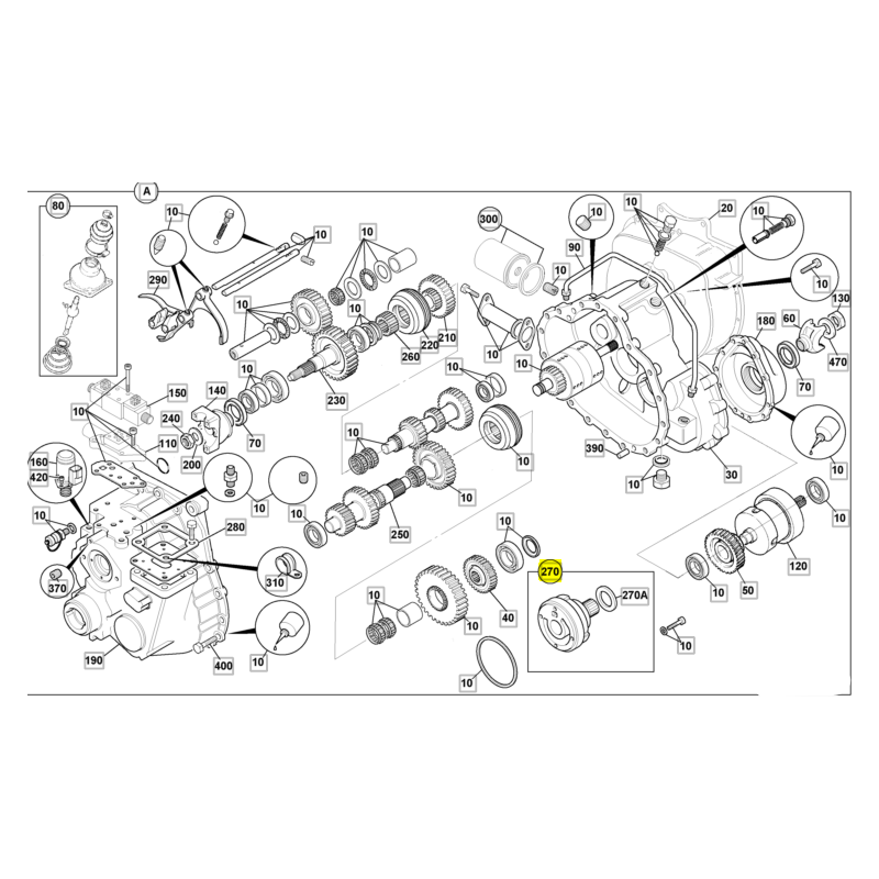 НАСОС ПЕРЕДАЧИ CVA ЭКСКАВАТОР-ПОГРУЗЧИК JCB