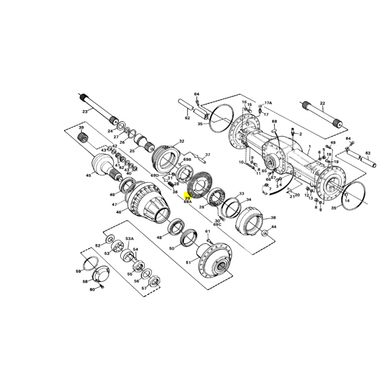 ДИСКОВЫЙ ТОРМОЗ CVA VOLVO ПОГРУЗЧИК