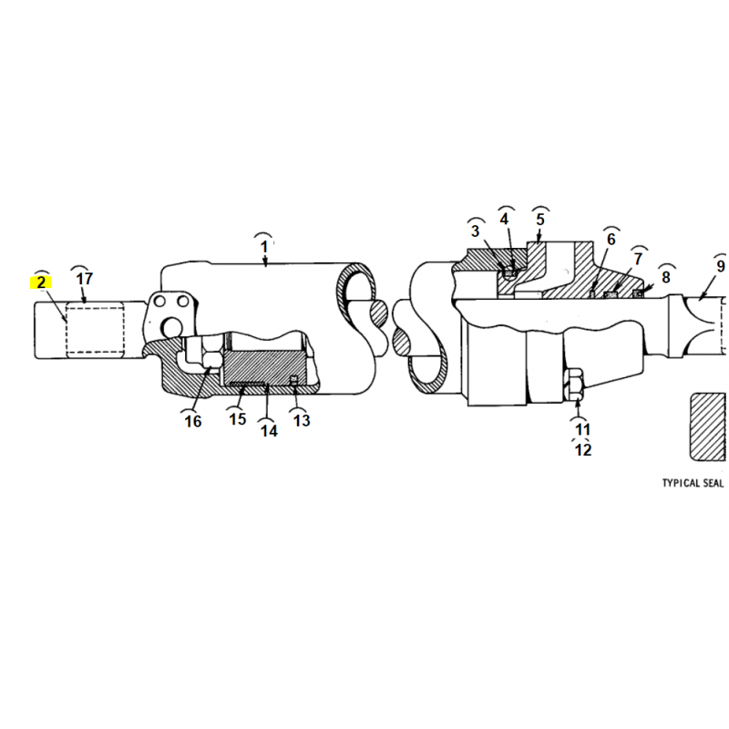 ВТУЛКА ПРИВОДА ПОВОРОТА CAT ПОГРУЗЧИК