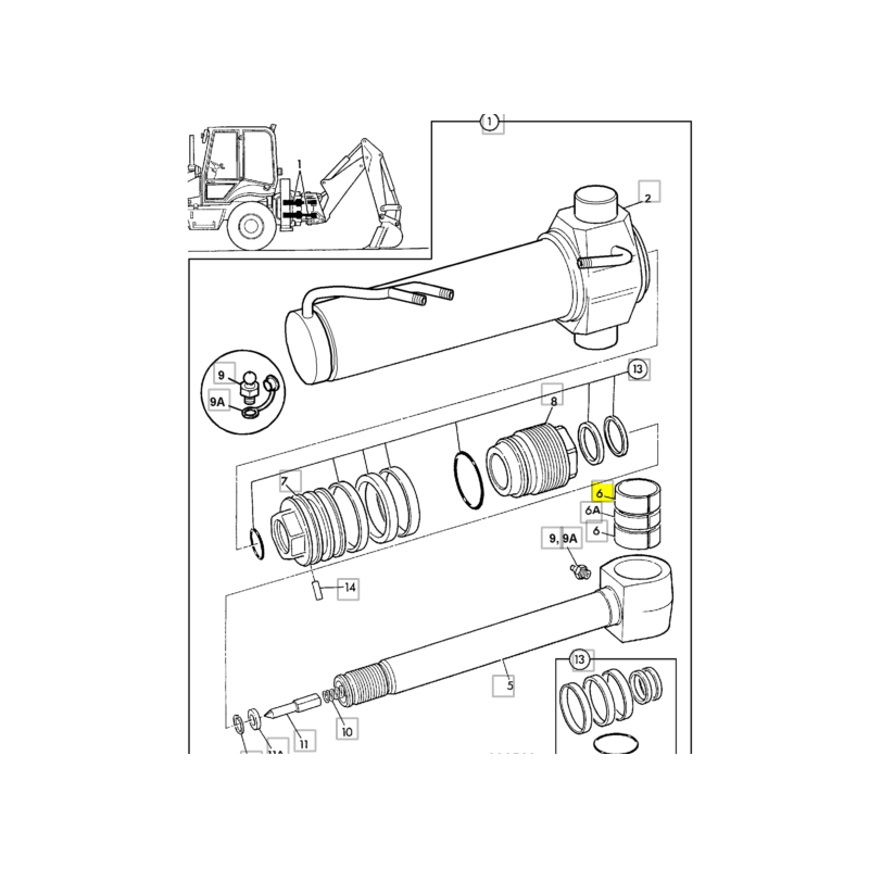 ВТУЛКА ПРИВОДА СКОЛЬЖЕНИЯ JCB ЭКСКАВАТОР-ПОГРУЗЧИК