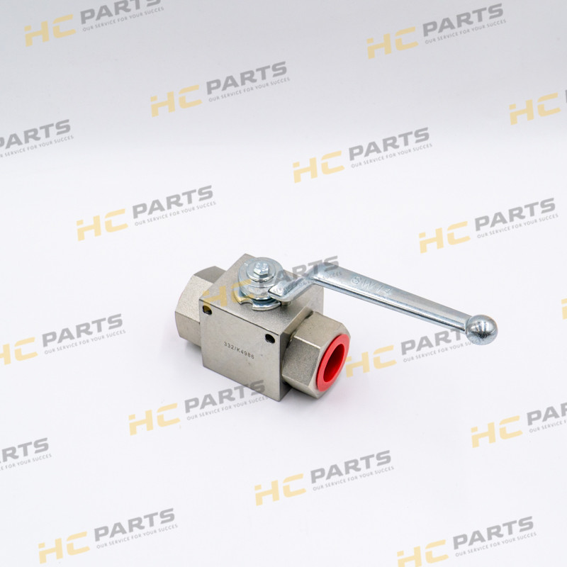 JCB Ball valve 3/4 BSP - 3CX 4CX