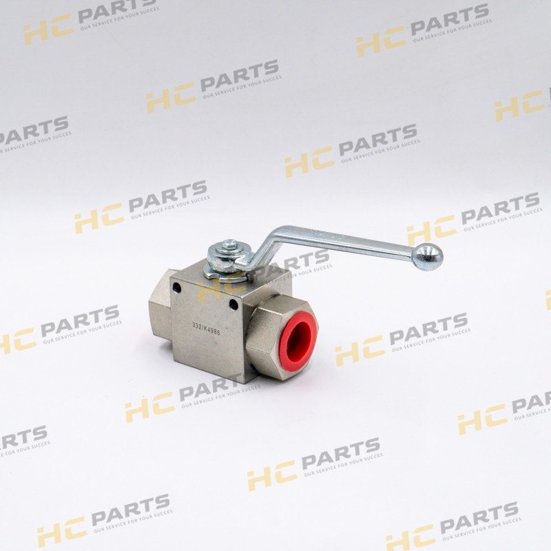 JCB Ball valve 3/4 BSP - 3CX 4CX