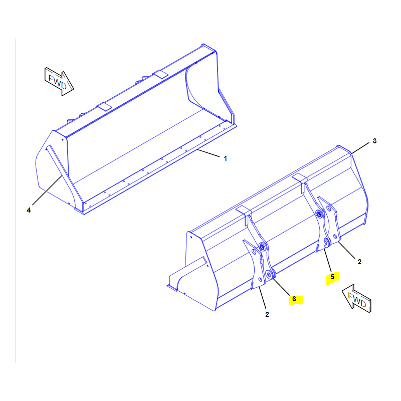 ВТУЛКА В КОВШЕ ПОГРУЗЧИКА CAT ЭКСКАВАТОР-ПОГРУЗЧИК БУЛЬДОЗЕР