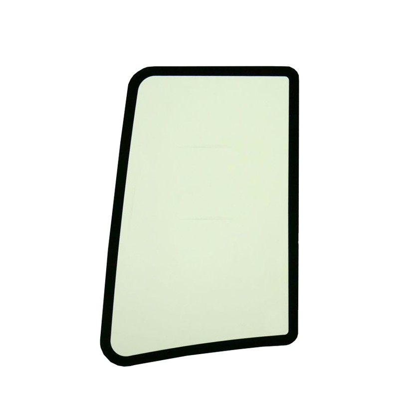 СТЕКЛО ДВЕРИ ВЕРХНЯЯ ШЕЛКОГРАФИЯ МИНИ ЭКСКАВАТОР HITACHI ZX26U - 5A YD00006274