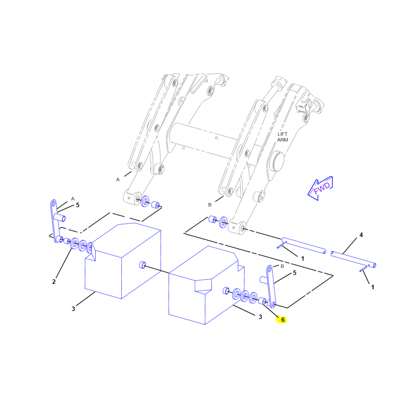 ВТУЛКА ПРИВОДА ПОДЪЕМА CAT ЭКСКАВАТОР-ПОГРУЗЧИК