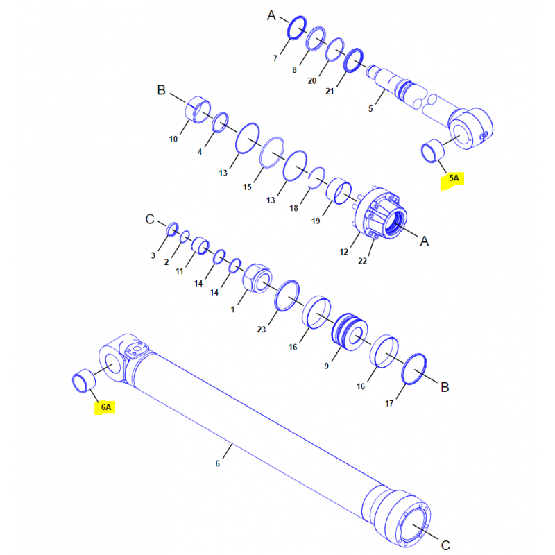 ВТУЛКА В ГОЛОВКЕ ПРИВОДА STICK CAT ГУСЕНИЧНЫЙ ЭКСКАВАТОР
