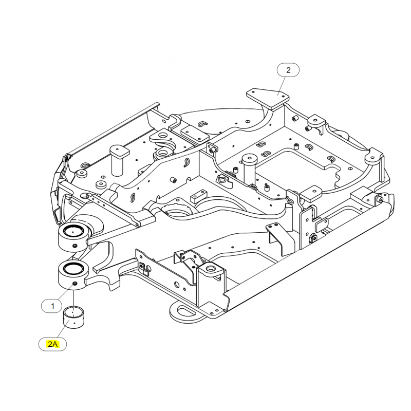 РУКАВ В РАМЕ CAT МИНИ-ЭКСКАВАТОР