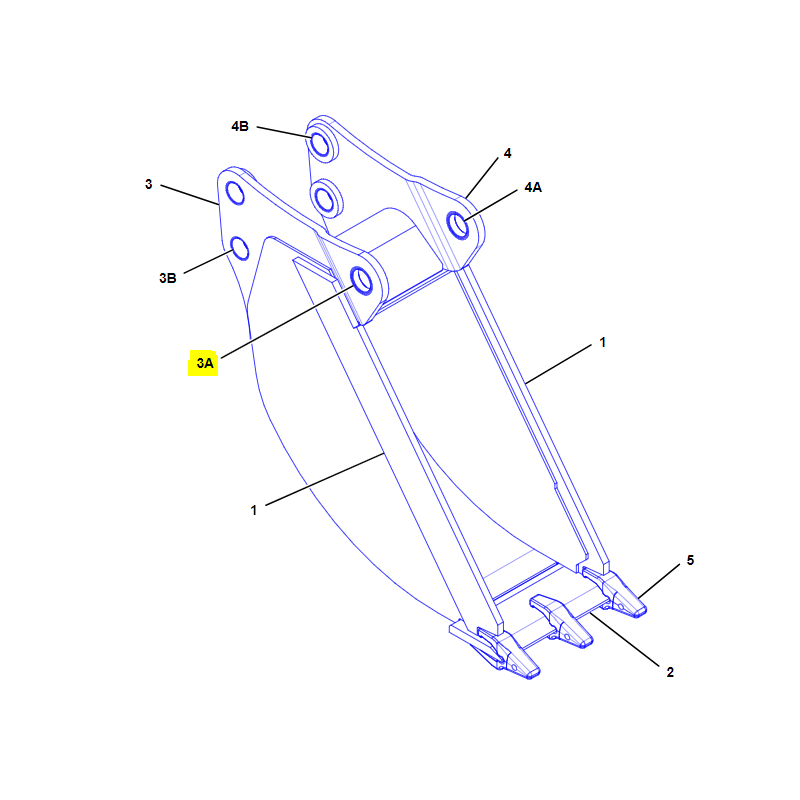 ВТУЛКА КОВША CAT ЭКСКАВАТОР-ПОГРУЗЧИК