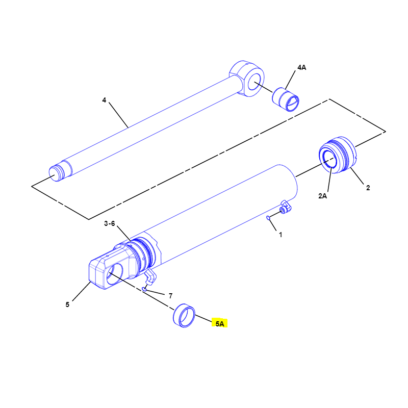ВТУЛКА В ГОЛОВКЕ ПРИВОДА CAT ЭКСКАВАТОР-ПОГРУЗЧИК