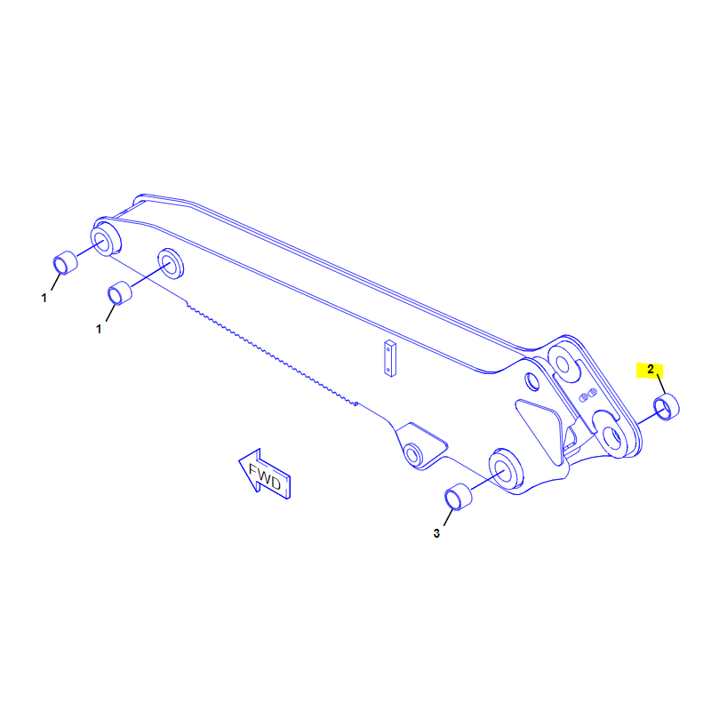 ВТУЛКА ПРИВОДА STICK CAT ЭКСКАВАТОР-ПОГРУЗЧИК