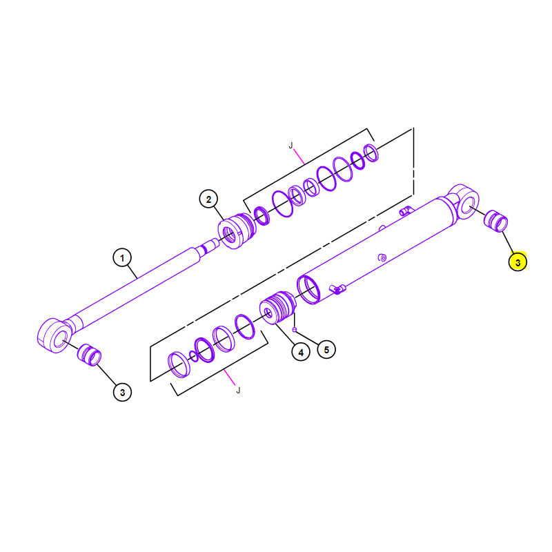 ВТУЛКА ПРИВОДА BOOM ORIGINAL CAT МИНИ-ЭКСКАВАТОР