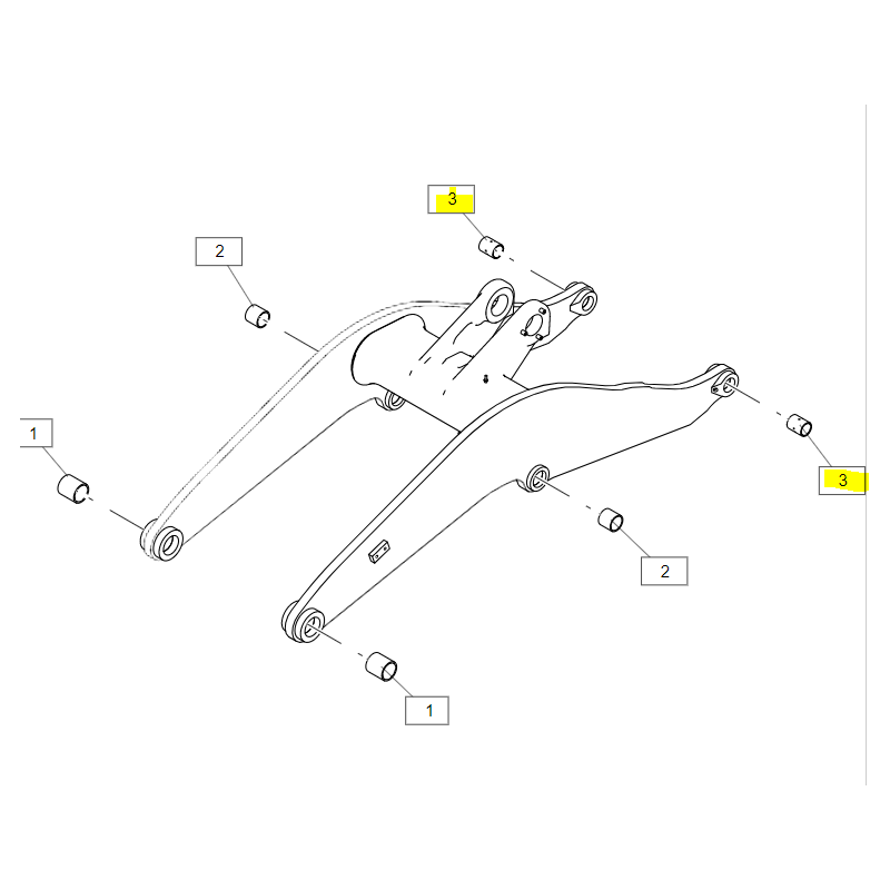 РУКАВ ПОГРУЗЧИКА CAT ЗАРЯДНОЕ УСТРОЙСТВО