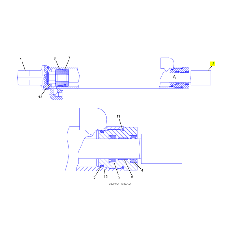 ВТУЛКА ПРИВОДА КОВША CAT МИНИ-ЭКСКАВАТОР