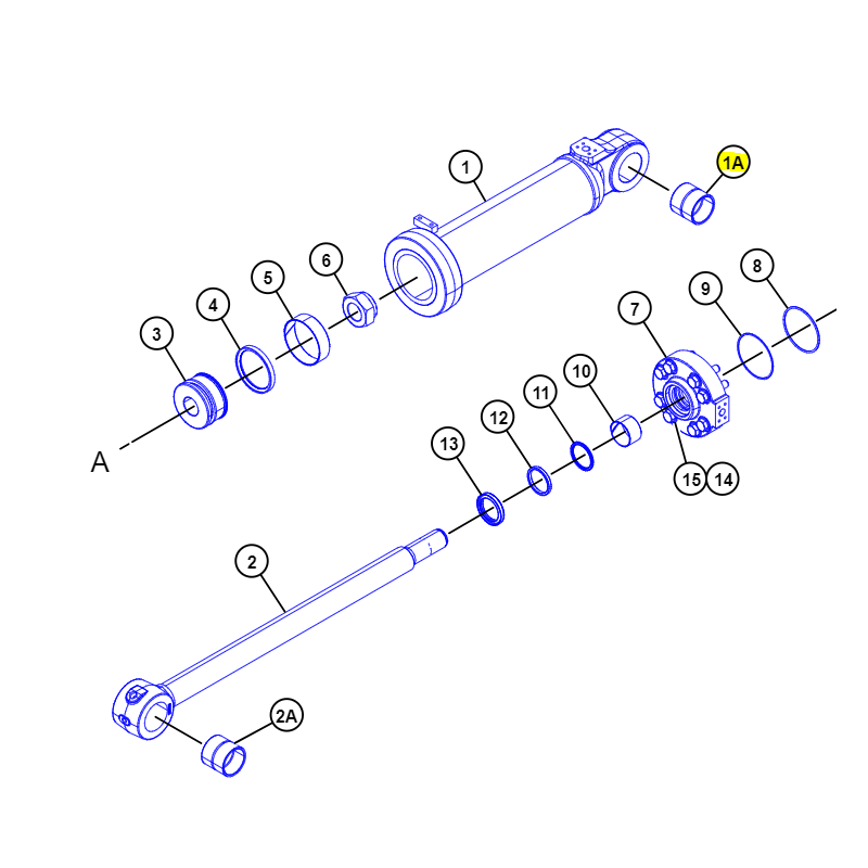 ВТУЛКА ПРИВОДА TILT CAT ПОГРУЗЧИК