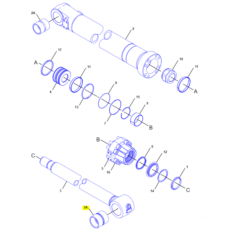 ВТУЛКА ПРИВОДА КОВША CAT ГУСЕНИЧНЫЙ ЭКСКАВАТОР
