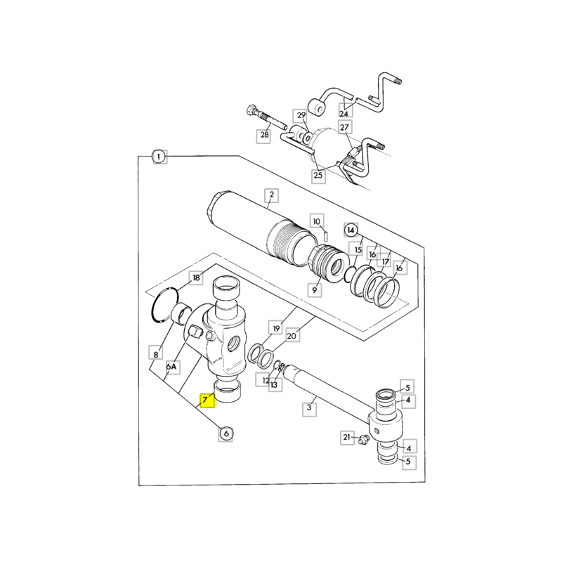 ВТУЛКА ПРИВОДА ВРАЩЕНИЯ JCB ЭКСКАВАТОР-ПОГРУЗЧИК