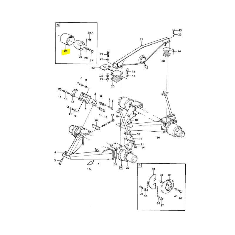 ВТУЛКА РЫЧАГА УПРАВЛЕНИЯ VOLVO САМОСВАЛЫ