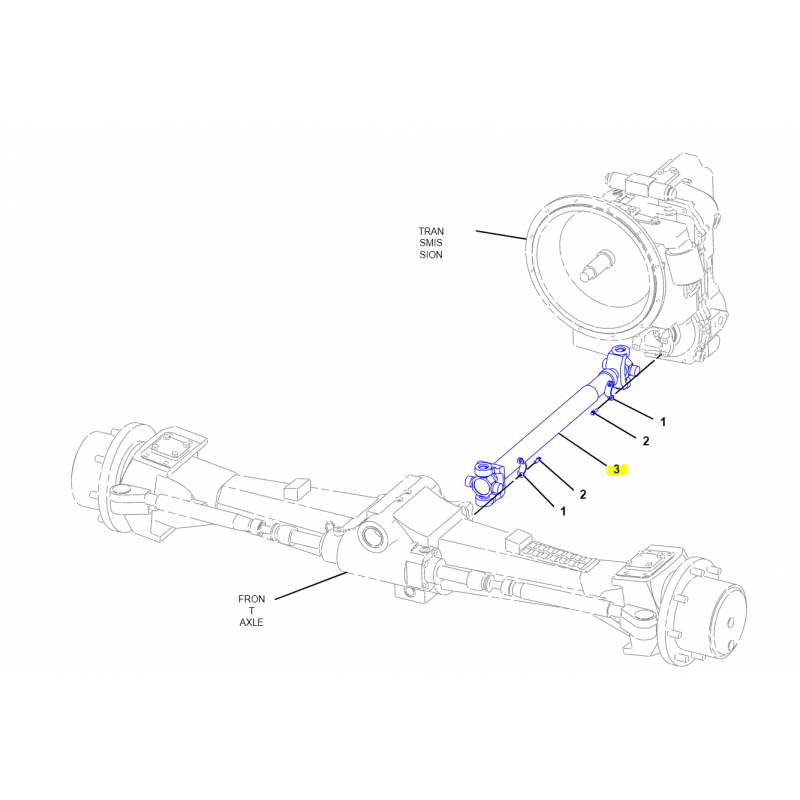 ПРИВОДНОЙ ВАЛ CAT ЭКСКАВАТОР-ПОГРУЗЧИК-CVA