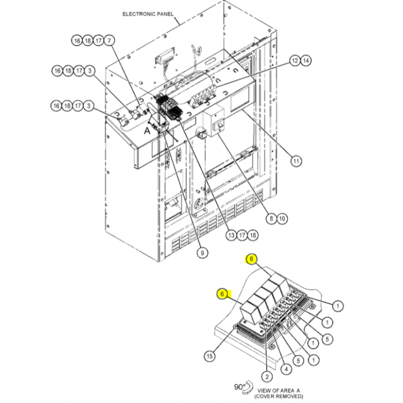 РЕЛЕ 35A/20A 14V DC ЭКСКАВАТОР-ПОГРУЗЧИК CAT
