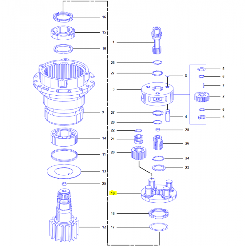 CVA CAT ЭКСКАВАТОР