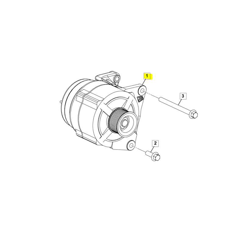 ALTERNATOR JCB DIESELMAX CVA