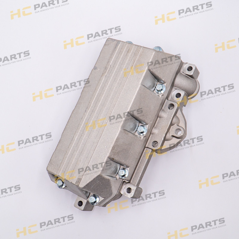 JCB Oil cooler with housing PERKINS AA, AB, AK, AR - 3CX 4CX