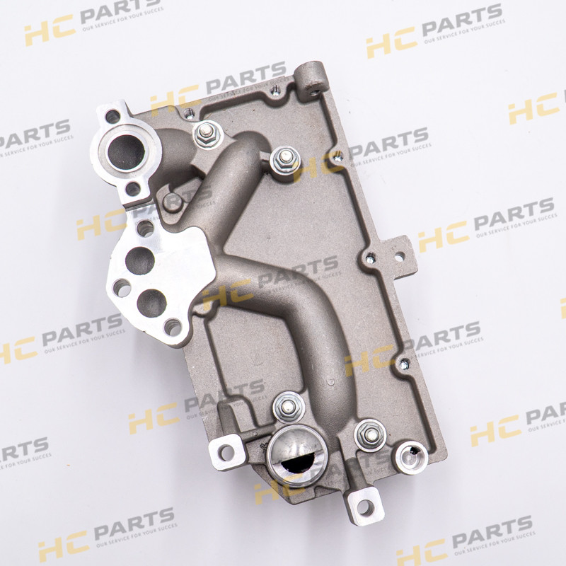 JCB Oil cooler with housing PERKINS AA, AB, AK, AR - 3CX 4CX