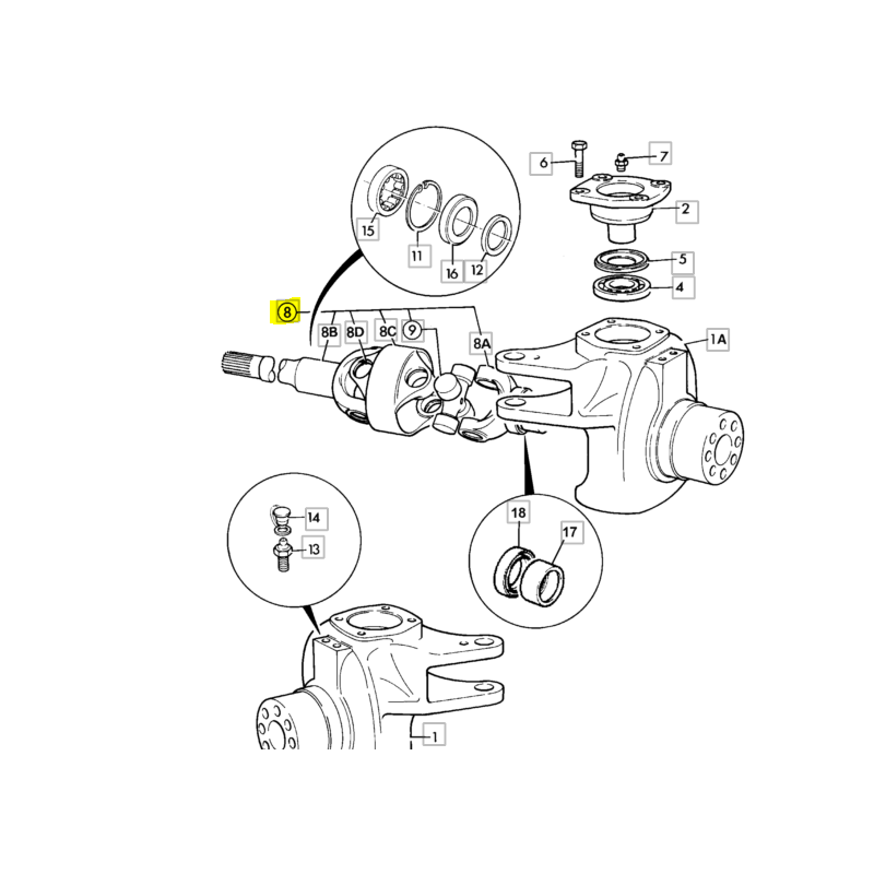 ПОЛУОСЬ ПОЛНЫЙ CVA ЭКСКАВАТОР JCB