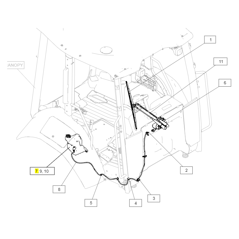 НАСОС ШАЙБЫ CAT ОРИГИНАЛЬНЫЙ ЭКСКАВАТОР-ПОГРУЗЧИК