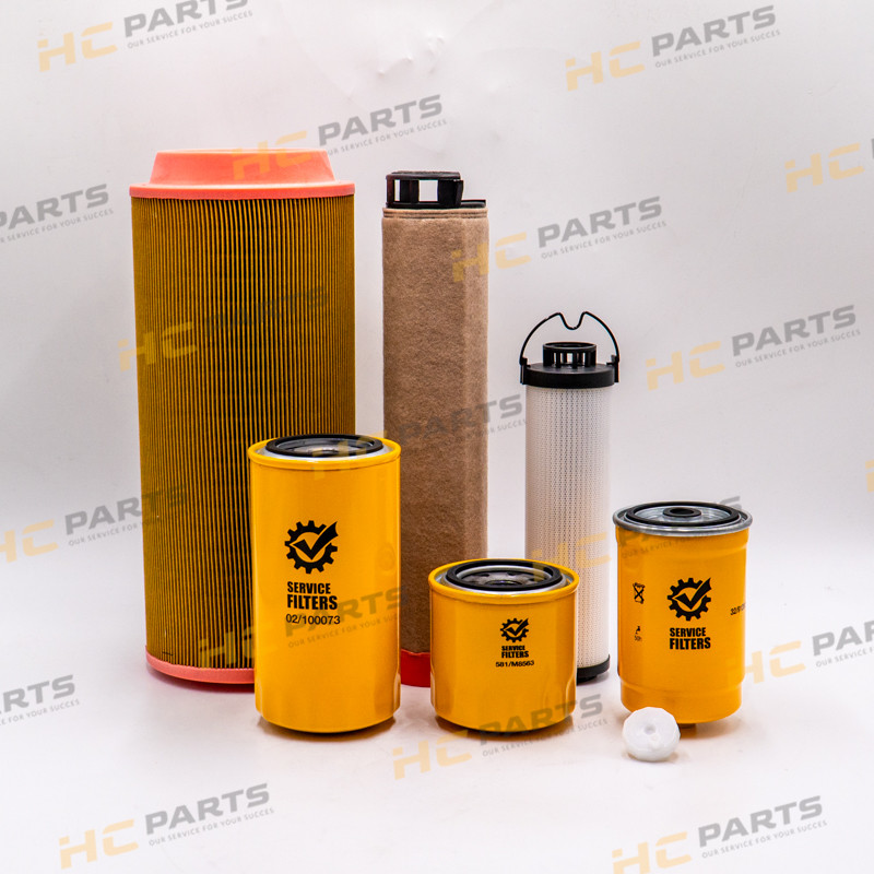 JCB Set of filters for the Perkins AB AK engine - Service Filters