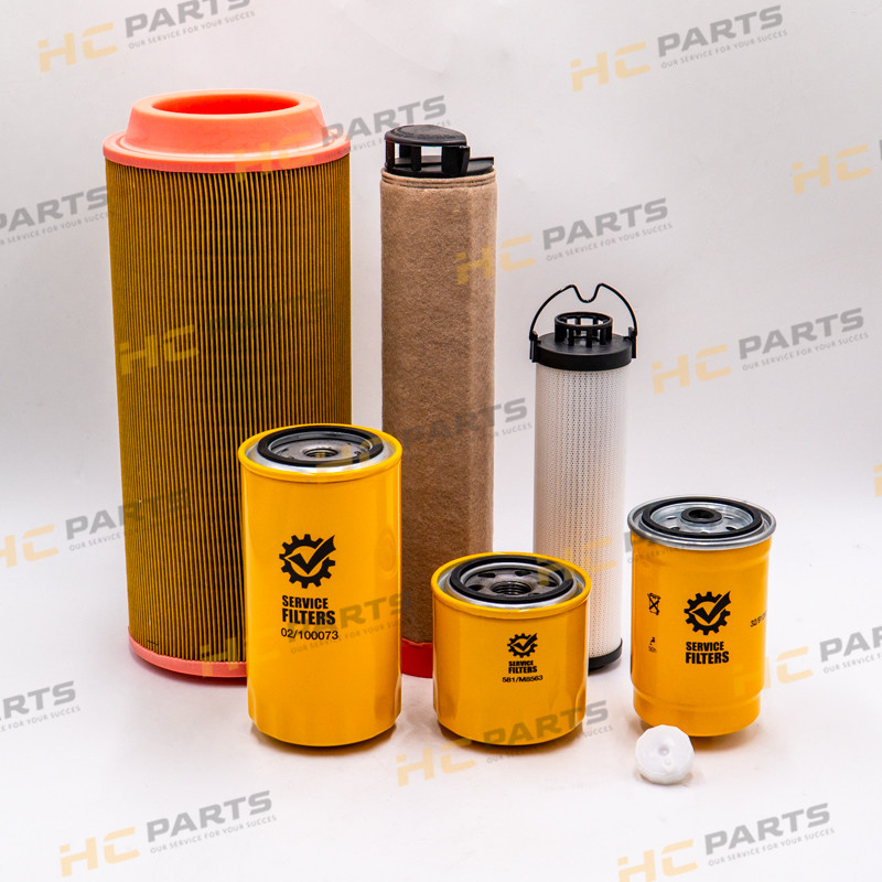 JCB Set of filters for the Perkins AB AK engine - Service Filters
