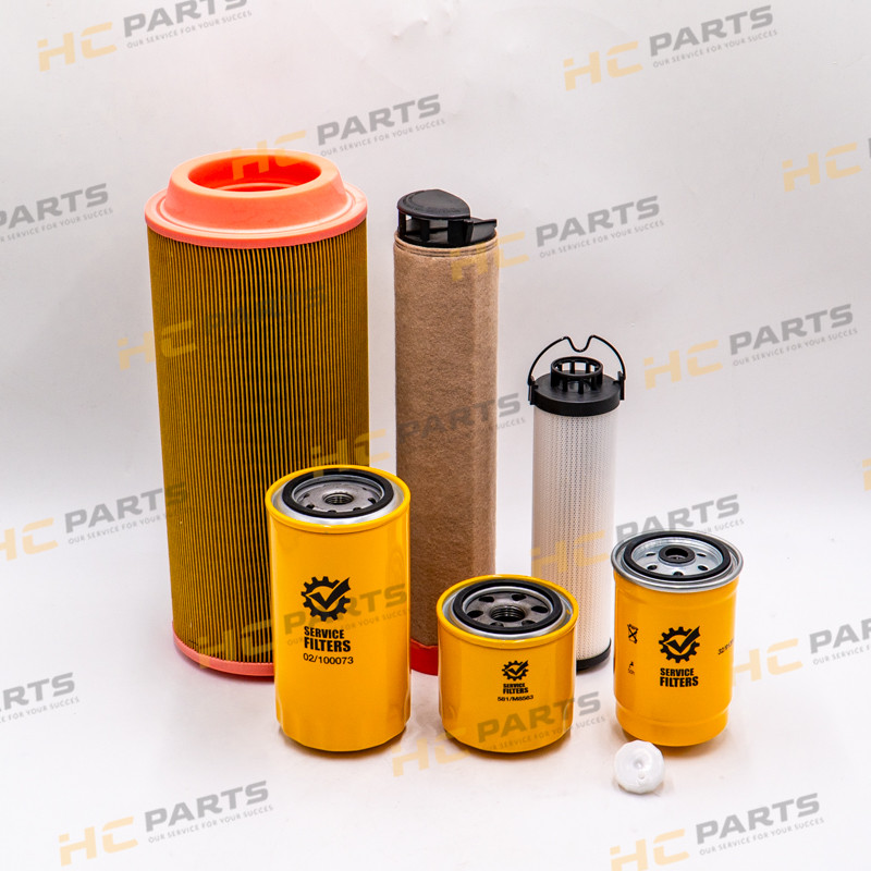 JCB Set of filters for the Perkins AB AK engine - Service Filters