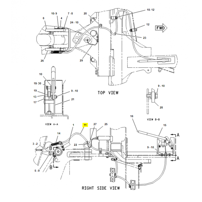 КАБЕЛЬ CVA CAT 428B