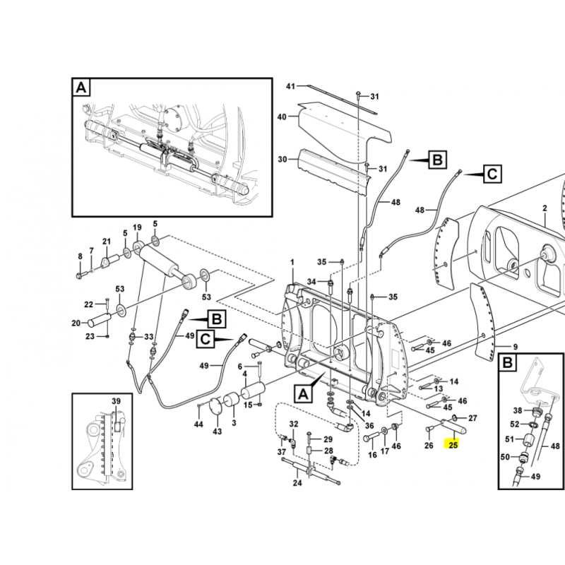 ХОДОВОЙ ШТИФТ ПОГРУЗЧИК VOLVO